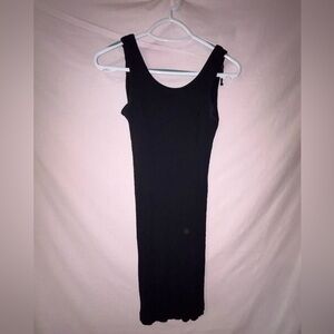 Chic Black Midi Dress